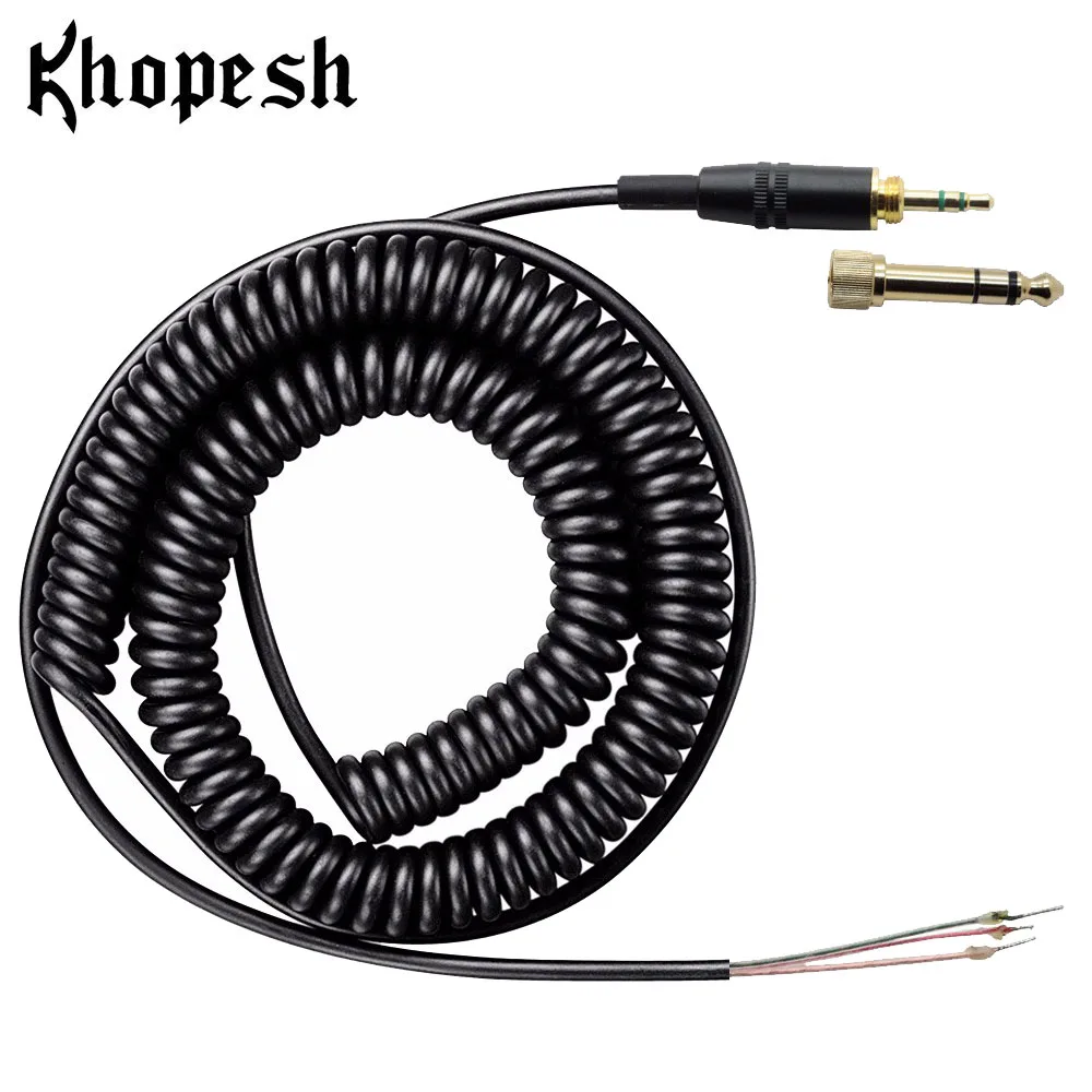 Сменный кабель Khopesh для наушников SONY MDR 7506 7509 V700 V6 V600 V900 шнуры сделай