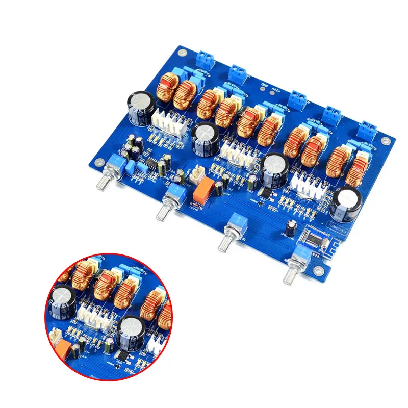 HOT-Tpa3116 Bluetooth 4.2 Audio Board 4.1 Channel Digital Class D Amplifier 4x50W+100W Audio 24V Car Subwoofer
