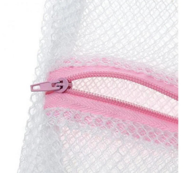 3 Size Zippered Mesh Laundry Wash Bags Foldable Lingerie Bra Socks Underwear Washing Machine Clothes Protection Net