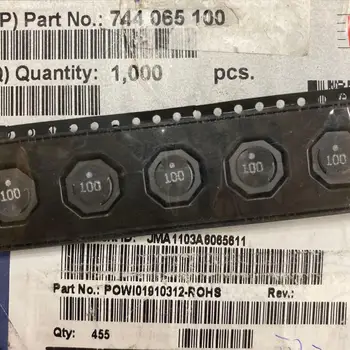 

50PCS 744065100 WE Würth shielded power inductor 10*10*3 10uH 2.5A