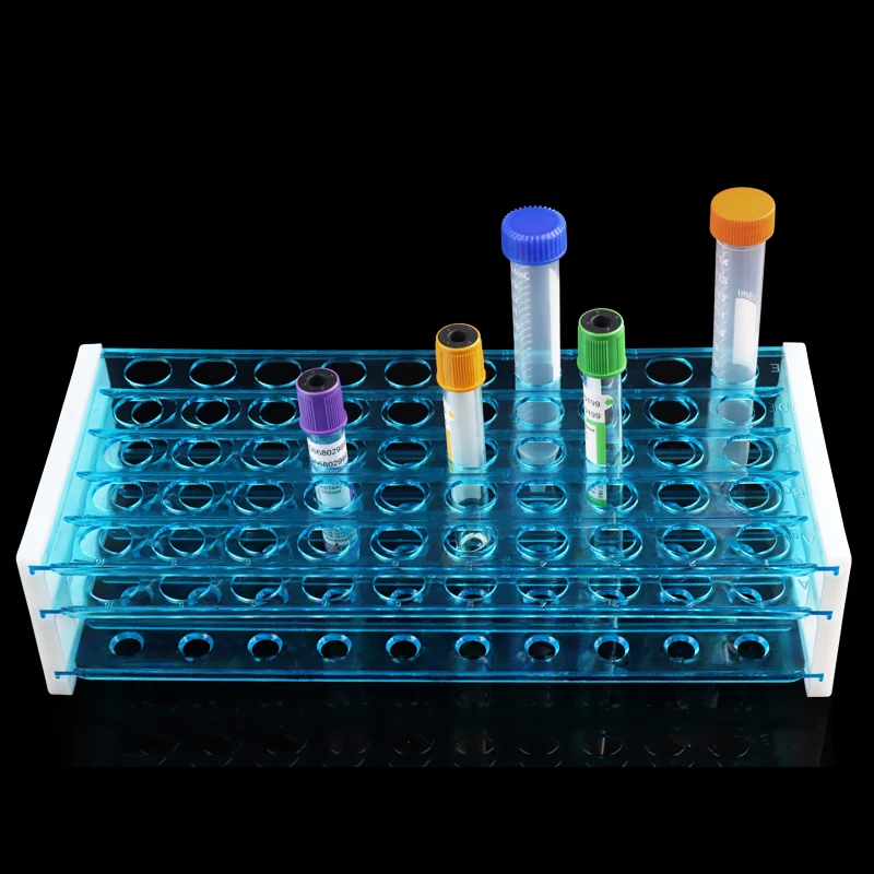 Centrifuge Tube Rack 3 Layers/set Scientific Experiment Equipment Plastic Test Tube Centrifuge Tube Rack Three Layers of Blood Samples Removable