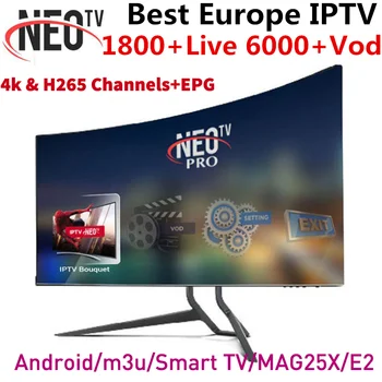 

Arabic Smart IPTV Subscription 1Year NEOTV PRO H256 HD For Belgium Spain Portugal Albania Europe ip tv code