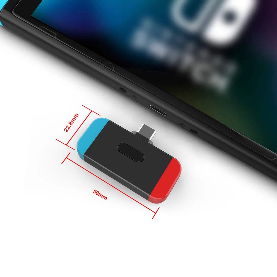 Беспроводной адаптер Bluetooth преобразователь аудиопередатчика для Nintendo Switch AirPods PS4