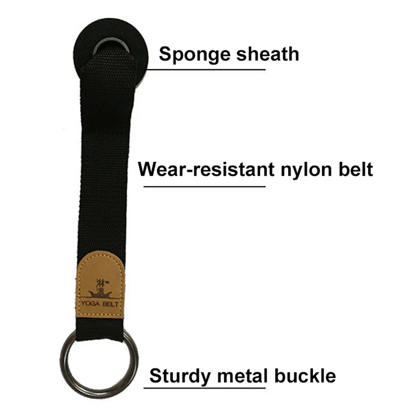 Door Flexibility Stretching Leg Yoga Fitness Sports Trainer Adjustable Leg Stretcher Strap Dance Gymnastics Belt Bands XA10L yoga resistance bands,yoga strap,aerial yoga strap