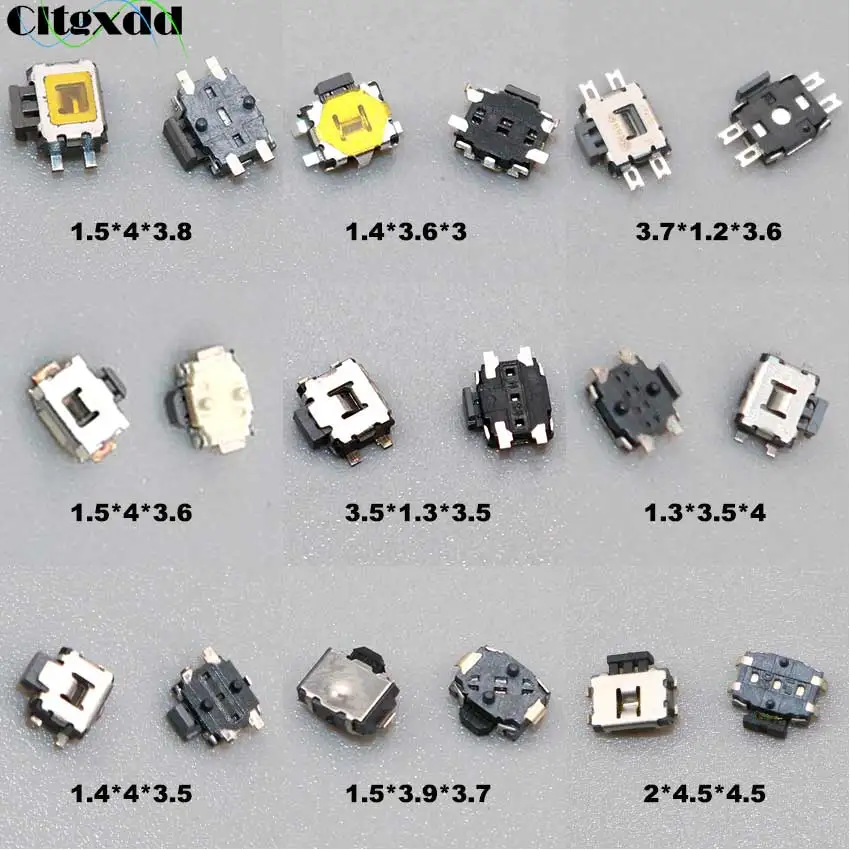 Cltgxdd 10 шт. кнопка включения и выключения 4Pin SMD для Nokia Lumia 520 620 515 630 530 930 Sony K750 W800 W580