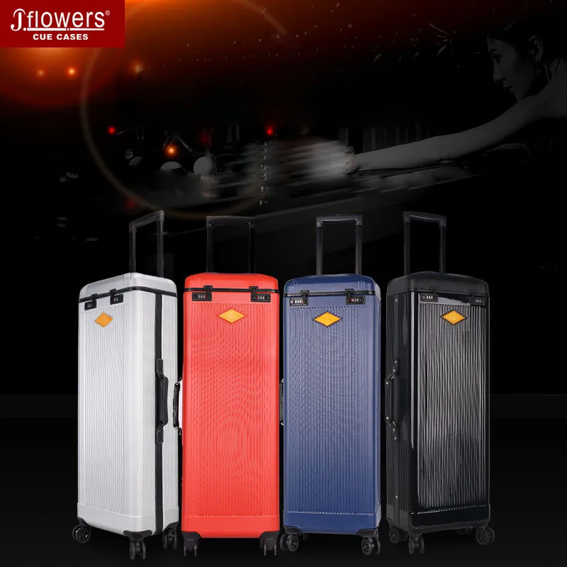 High Quality JFlowers Billiard Pool Cue Case LX-M01 20 Butts 44 Shafts 1/2 Rod Box Professional Billiards Accessories | Спорт и