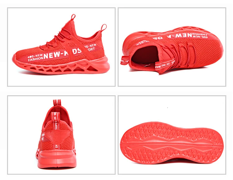 Детская спортивная обувь; сезон весна-осень; кроссовки для бега; Tenis Infantil; корзина для обуви для мальчиков; цвет красный, черный; дышащая обувь для девочек; Chaussure Enfant