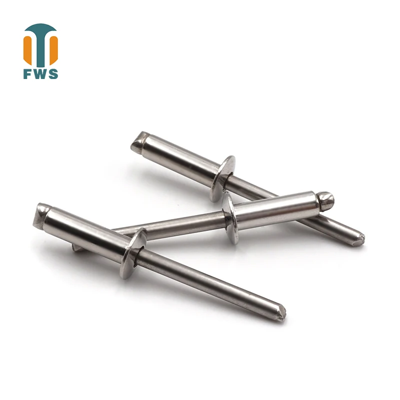 

20PCS M3.2 M4 10-14mm Multi Size GB12618.4DIN EN ISO15983 Stainless Steel Round Head Blind Rivets for Furniture Car Aircraft
