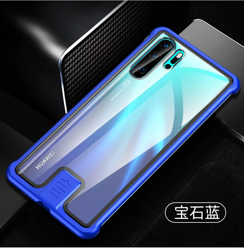 Прозрачное закаленное стекло чехол для mate 20 Nova 5 Pro металлический бампер противоударный чехол для huawei P30 Pro Honor 20 Pro Чехол для телефона