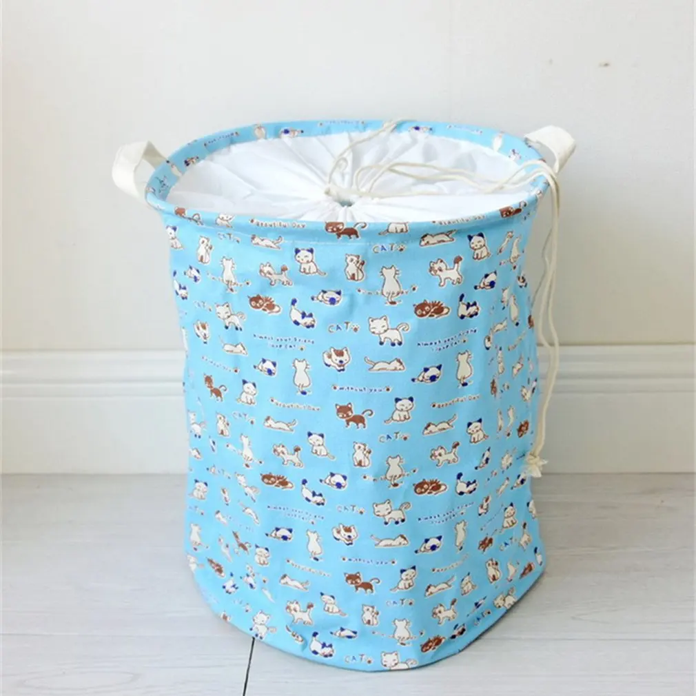 

Home Storage Display Box Cat Case Folding Collecting Basket Case