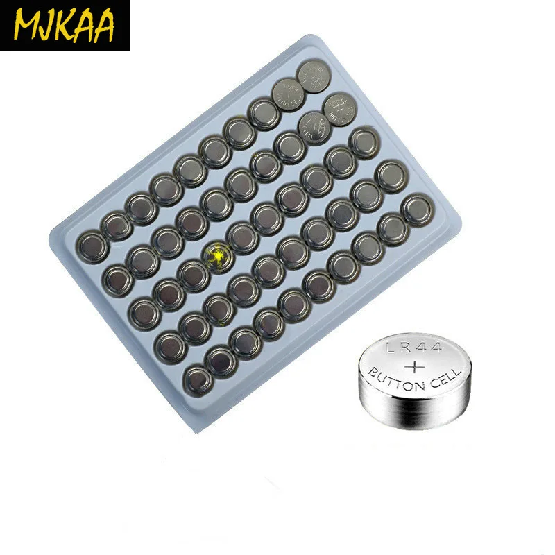 MJKAA Лидер продаж 500 шт. LR44 357A A76 303 AG13 SR44SW SP76 L1154 RW82 RW42 щелочные батареи таблеточного Батарея длительный