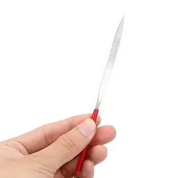 

10pcs Mini Diamond Coated Needle Flat File Rasping Carving Filing Cutting Kit