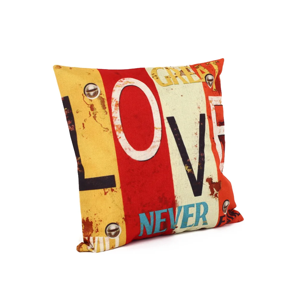 SOLEDI LOVE HOME Creative Sofa Cushion Cover Office Car Bar Cartoon Throw Pillow Cases Bedding Hotel 45*45cm Chair Bedroom