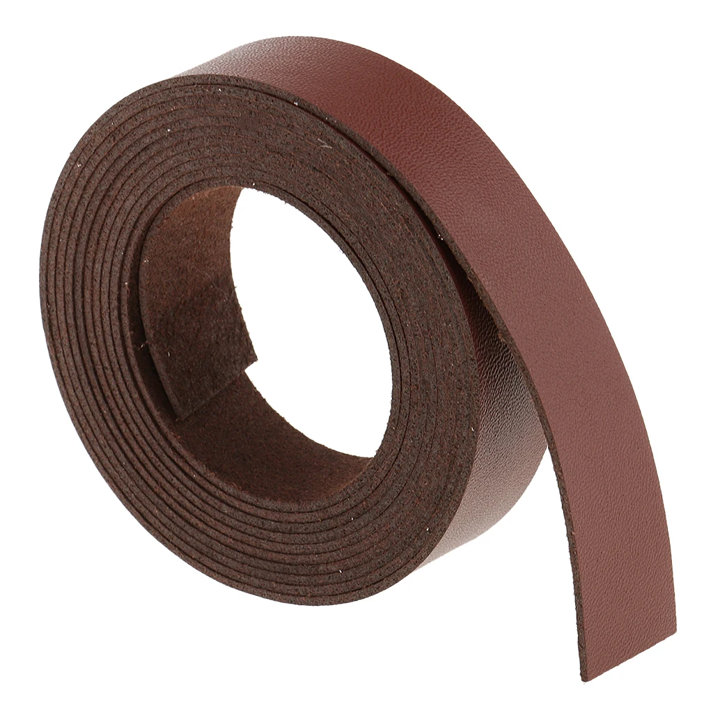 2 Meters Faux Leather Strap PU Leathercraft Supplies RoyalBlue/White/Burgundy