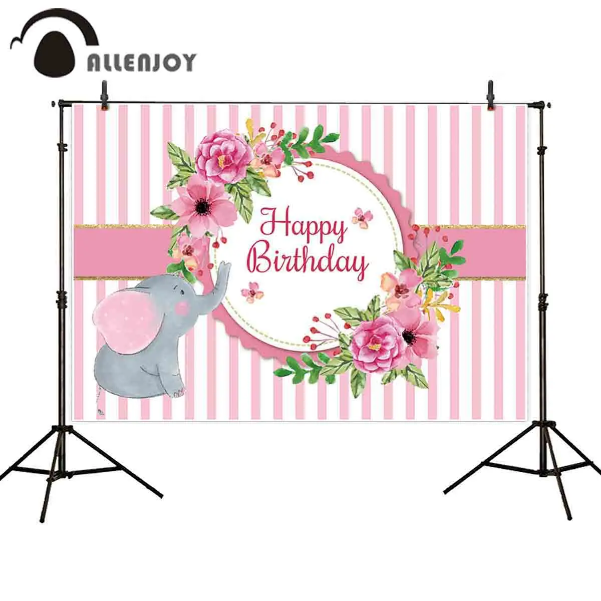 Allenjoy чехол с откидной крышкой изображением слона из мультфильма вечерние баннер