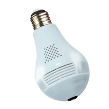 Новинка, 1080P 360, wifi камера для безопасности, панорамная лампа, IP CCTV, видеонаблюдение, рыбий глаз, HD, ночное видение, 960 p, двухстороннее аудио