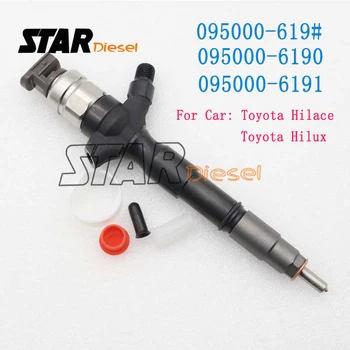

095000-619# Diesel Motor Injector 0950006190 Common Rail Injector 6191 095000-6191 095000 6190 Nozzle