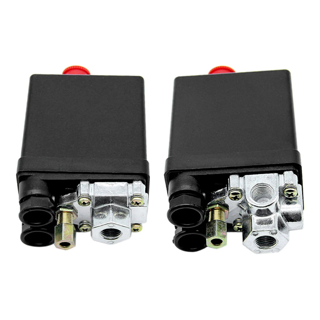 

Heavy Duty Air Compressor Pressure Switch Control Valve 90-120PSI 1/4 Port