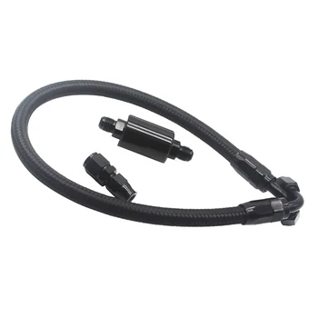 

Fuel Line Kit Filter w/ Connectors for Honda Civic EK B/D/H Series 1996-2000