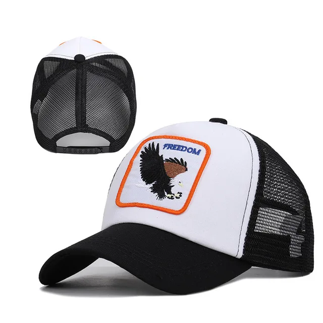 Gorras Animales бейсбольная Кепка с вышивкой и сеткой для мужчин и женщин, Регулируемая Повседневная Кепка от солнца для папы, бейсболка с козырьком - Цвет: I