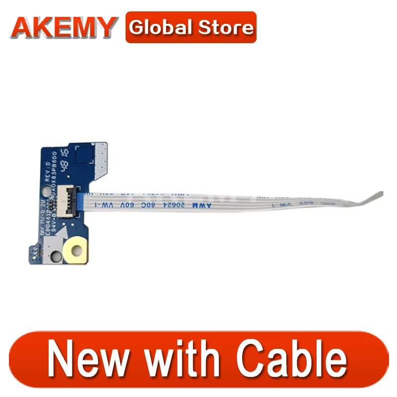 Akemy новый для For HP ProBook 455 450 G4 G3 кнопочная плата с кабелем DA0X83PB6D0 100%