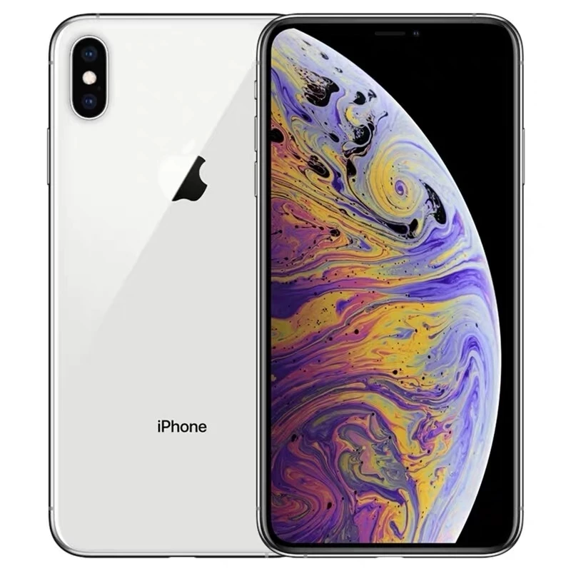 Apple iPhone XS MAX 5.8"/6.5“” RAM 4GB ROM 64GB/256GB/512GB Smartphone Hexa Core IOS A12 Bionic NFC LTE 4G Unlocked Used Phone free apple cell phones