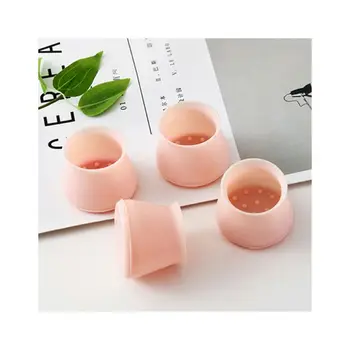 

4pcs Chair Table Foot Pad Mat Cover Protector Hard Wood Furniture Floor ProtectionMute Non Slip Universal Silicone Home Bar Use