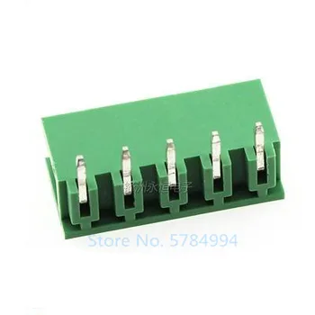 

Free shipping 100PCS 2EDG5.08MM terminal block 2EDGR-5.08-5P male and female plug-in connector / curved needle L type 5PIN