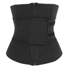 Женский горячий пот талии тренер Cincher животик контроль корсет молния тела формирователь Пояс