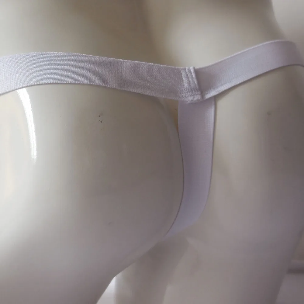 Men Sexy Hollow Hole Pouch G-string T-back Thongs Underwear Harness Mni Briefs