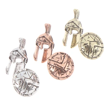 

1set umbrella rope pendant bracelet accessory Paracord bead knife lanyard DIY pendant buckle metal charm