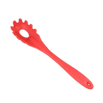 

1pc Household Food Grade Silicone Cooking Spoon Spaghetti Spoon Cooking Turner Baking Cream Spatula Oil Brush Cooking Tool