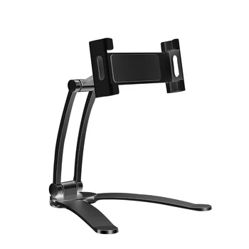 

Home Travel Wall Mounted Stable Portable Bedroom Tablet Holder Easy Install Universal Phone Bracket Telescopic Adjustable