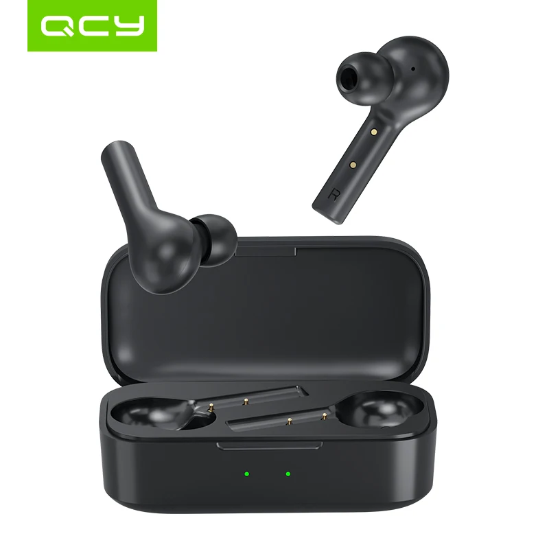 QCY auriculares inalámbricos T5Pro con Bluetooth, dispositivo de reconocimiento intrauditivo, compatible con control por aplicación, carga inalámbrica|Auriculares y audífonos| - AliExpress