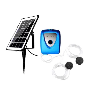 

1PC Creative Solar Power Durable Air Pump for Fish Tank Aquarium Outdoor Fishing