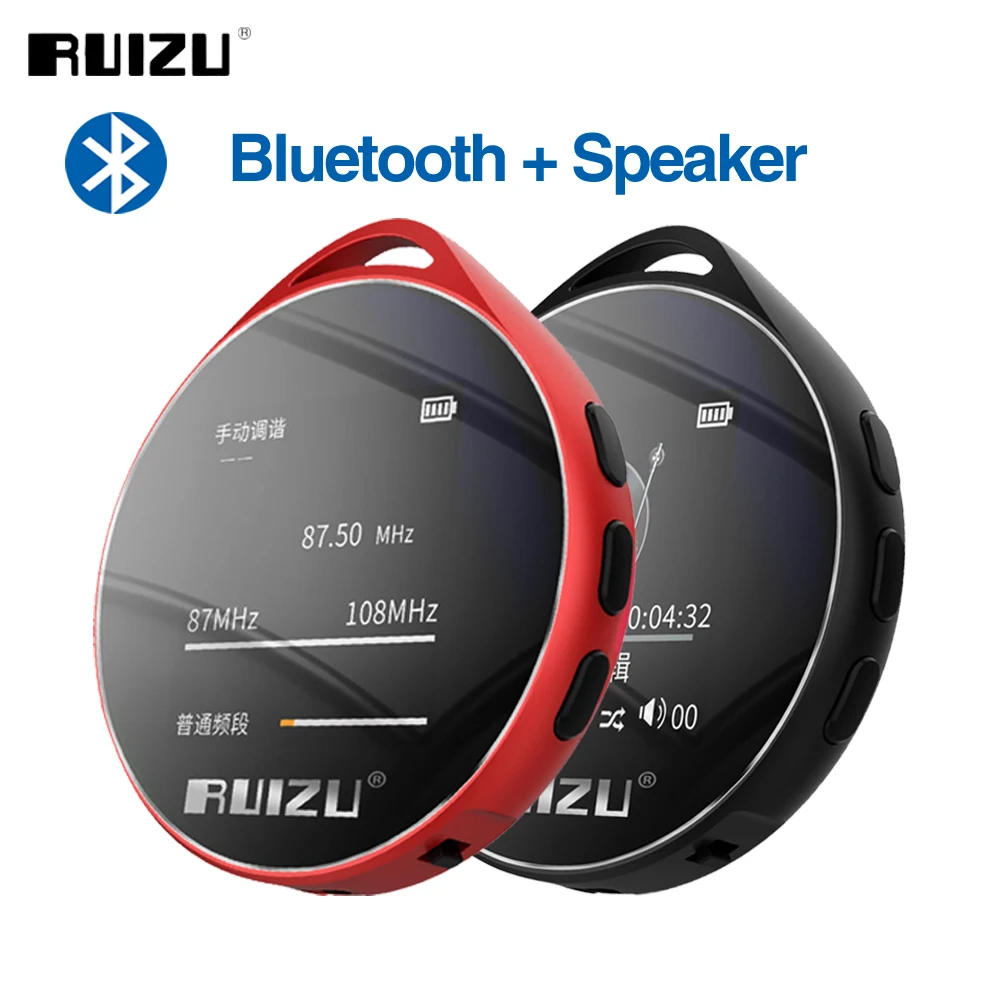 Mp3 плеер RUIZU M10 с Bluetooth 8 ГБ 16 Портативный аудиоплеер со встроенным динамиком FM