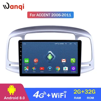 

4G Lte 9inch Andriod vehicle GPS Navigation Radio for Hyundai Accent 2006 2007 2008 2009 2010 2011car cd Multimedia video player