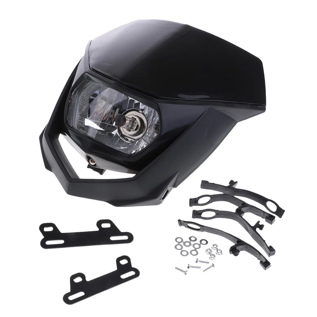 Universal Dual Sport Motorcycles Universal Headlight Fairing Kit for Dirt Bike Dual Sport for KTM Honda CRF XLR CRE XRM Offroad 
