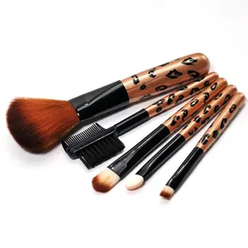 

5 pcs/set Durable Makeup Brushes Tool Set Cosmetic Powder Eye Shadow Foundation Blush Blending Beauty Make Up Brush Maquiagem