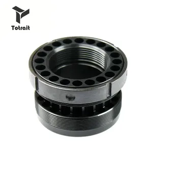 

TOtrait Airsoft Tactical 223/5.56 .750 Barrel Nut Front End Cap for Model AR15 M4 Free Float Quad Rail Handguard AR Rail System