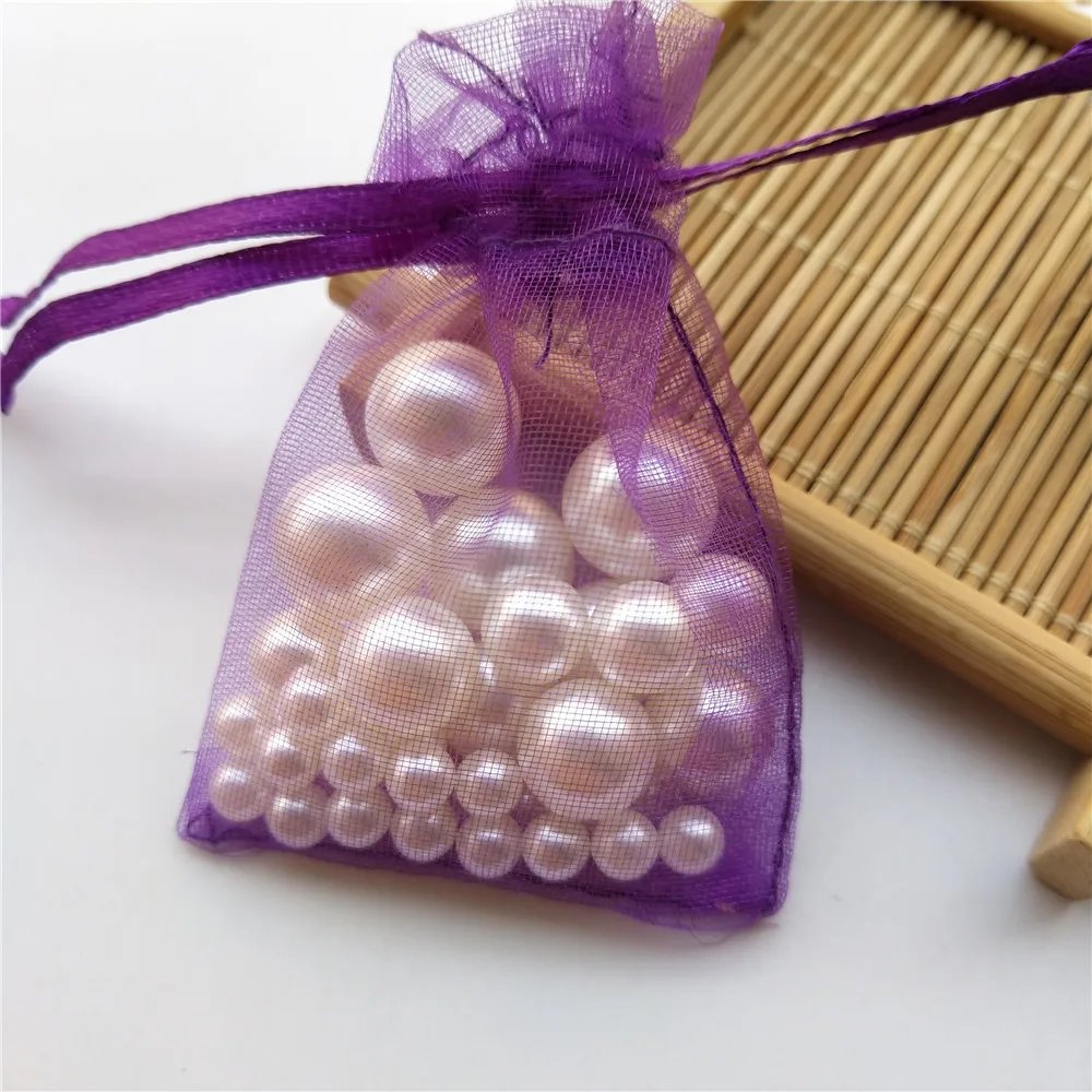2-22mm No Hole Ivory Round Acrylic ABS Imitation Pearl Bead Charm Loose Beads for Jewelry Making Craft Necklace Earring Headwear