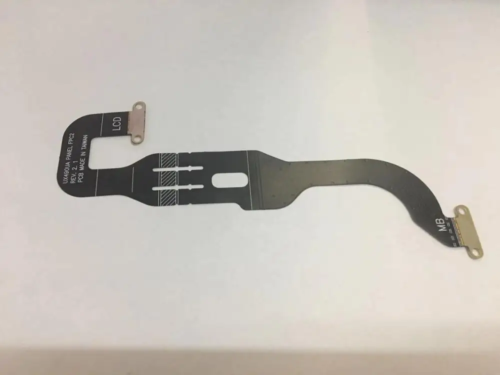 Cena Dla Asus ZenBook 3 Deluxe UX490 UX490UA UX490UAR Panel FPC2 T64275W3 1708 złącze kabel wideo wyświetlacz LCD LED kabel