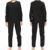 CAPMAP 2021 New Sauna Suit Pants Ls Suitable For Women To Lose Weight Sweat Top Slim Fitness Clothing Yoga Running Sports Set
