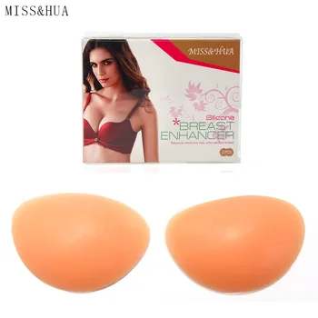 

Hot Selling Silicone Fake Breasts Teardrop-Shaped Soft Pads Full Ladies False Boobs Boobs Breast Enhancer
