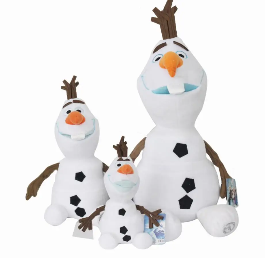 Милый 23 см снеговик Олаф плюшевые игрушки мягкие детские рождественские игрушки Олаф снеговик кукла подарки на день рождения
