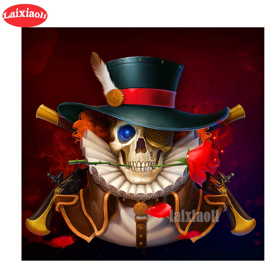 Halloween Skeleton Men and Women 5D Diamond Painting -   – Five Diamond Painting