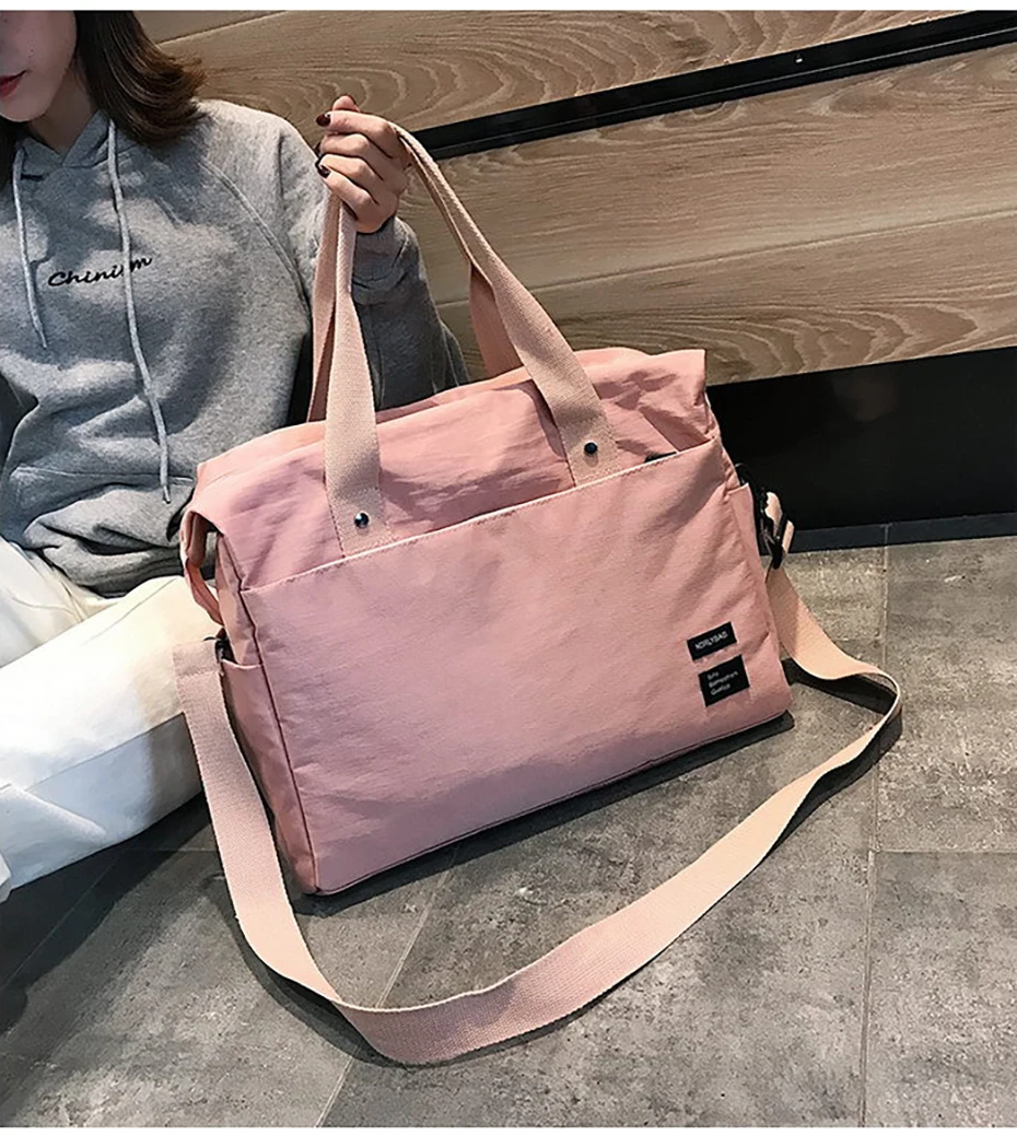 Sport Bag Gym Fitness Yoga Bag Waterproof Nylon Travel Handbags Women the Shoulder Sac De Sport Luggage Duffle15