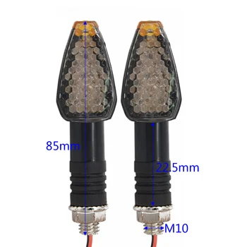 

Motorbike Motorcycle Smoke Lights Amber Indicators Blinkers Lamps Bulbs UNIVERSAL Set 4Pcs
