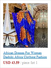 2021 African Dresses For Women Africa Clothing Dashiki Autumn Chiffon Muslim Long Dress Fashion Ankara African Print Dress Lady african outfits for ladies