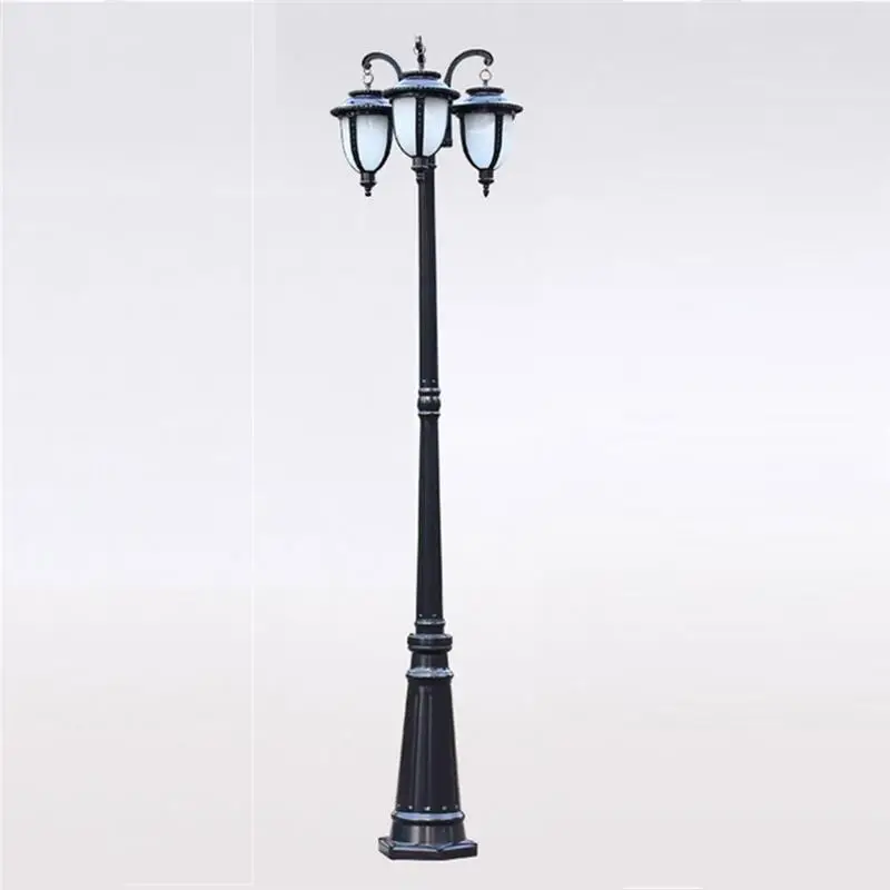 Jardin Tuinlamp квадратный стиль Lambasi Sokak Lamba Bouwlamp наружный садовый Farola светодиодный